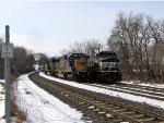 CSX 8660 and NS 9026